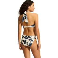Seafolly - Women's Secret Garden Halter Bandeau - Bikini-Top