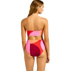 Seafolly - Women's Sorrento Reversible Tube Top - Bikini-Top