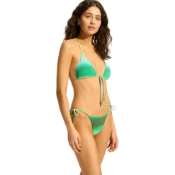 Seafolly - Women's Spectrum Tie Side Rio Pant - Bikini-Bottom