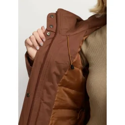 Selfhood - Women's Long Hooded Parka - Mantel