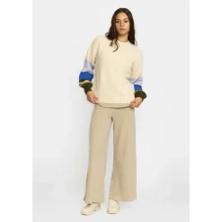 Selfhood - Women's Striped Mohair Sweater - Pullover