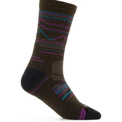 Smartwool - Hike Light Cushion Mountain Range Pattern Crew - Wandersocken