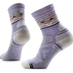 Smartwool - Women's Hike LT Cushion Zig Zag Valley Mid Crew - Wandersocken