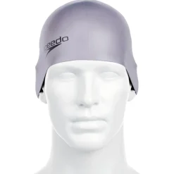Speedo - Plain Moulded Silicone Cap - Badekappe
