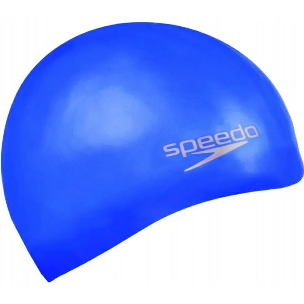 Speedo - Plain Moulded Silicone Cap - Badekappe