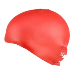 Speedo - Plain Moulded Silicone Cap Junior - Badekappe