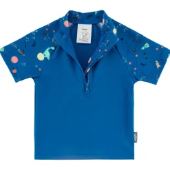 Sterntaler - Kid's Badeshirt Kurzarm Weltraum - Lycra