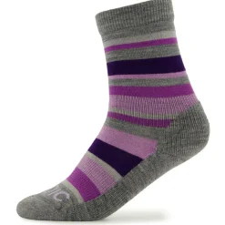 Stoic - Kid's Merino Trekking Crew Socks Stripes - Wandersocken
