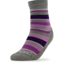 Stoic - Kid's Merino Trekking Crew Socks Stripes - Wandersocken