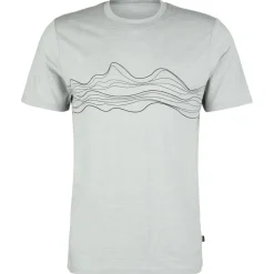 Stoic - Merino155 LaholmSt. Print T-Shirt Lines - Merinoshirt