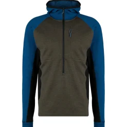Stoic - Merino260 StadjanSt. 3/4 Zip w. Hood - Merinohoodie
