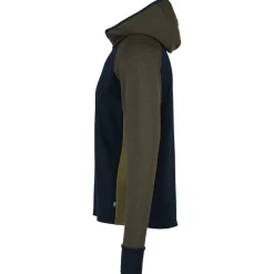 Stoic - MerinoFleece260 FlenSt. Half Zip with Hood - Merinohoodie