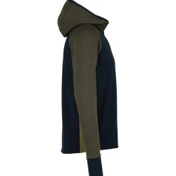 Stoic - MerinoFleece260 FlenSt. Half Zip with Hood - Merinohoodie