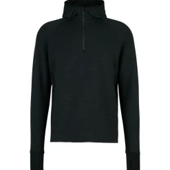 Stoic - MerinoFleece260 FlenSt. Half Zip with Hood - Merinohoodie