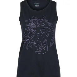 Stoic - Women's Merino155 LaholmSt. Print Tank Flowers - Merinoshirt