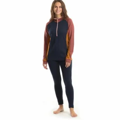 Stoic - Women's Merino260 StadjanSt. 3/4 Zip w. Hood - Merinohoodie
