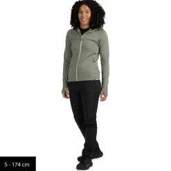 Stoic - Women's MerinoGrid285 NorrdalSt. Zip Hoody - Fleecejacke