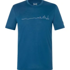 super.natural - Tri Tee - Merinoshirt