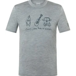 super.natural - Van Life Bio Jersey Tee - Merinoshirt