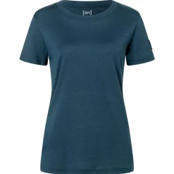 super.natural - Women's Casual Rib Bio Jersey Tee - Merinoshirt