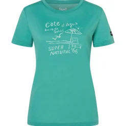 super.natural - Women's Cote D'Azur Tee - Merinoshirt