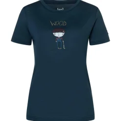 super.natural - Women's Wood Craftine Tee - Merinoshirt
