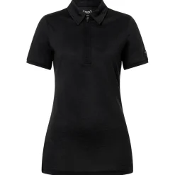 super.natural - Women's Zip Polo - Merinoshirt