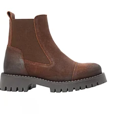 Ten Points - Women's Penny Chelsea Suede Boots - Freizeitstiefel