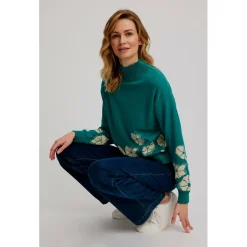 Tranquillo - Women's Gemütlicher Strickpullover - Pullover