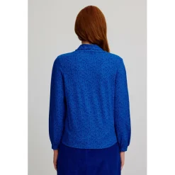 Tranquillo - Women's Jersey-Shirt mit Kragen - Longsleeve