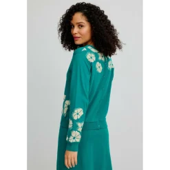 Tranquillo - Women's Lockerer Jaquard-Pullover - Pullover