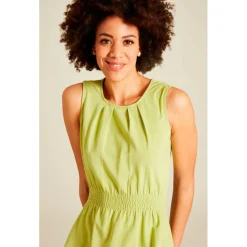 Tranquillo - Women's Tailliertes Jersey-Kleid - Kleid