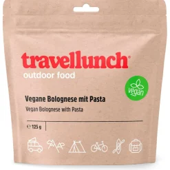 Travellunch - Veggie-Bolognese mit Pasta - Vegetarisch