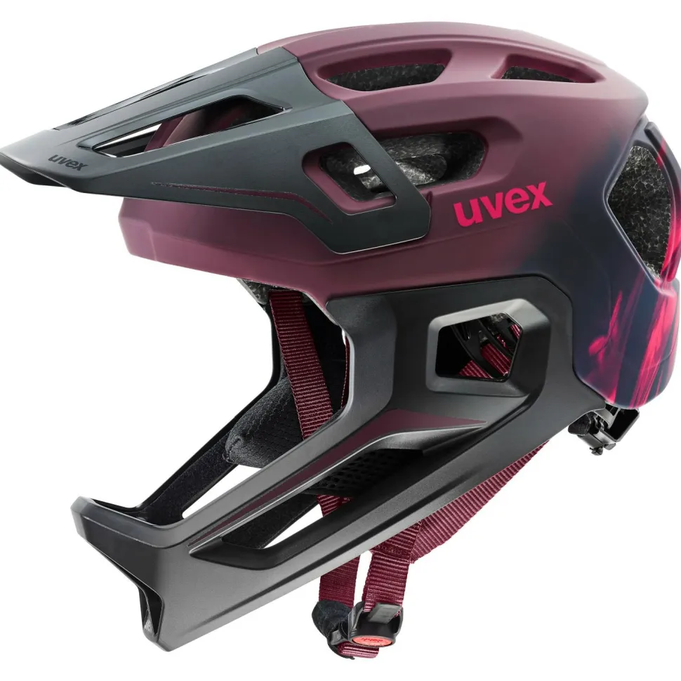 Uvex - Kid's React Jr. Fullface - Radhelm