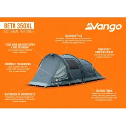Vango - Beta 350XL - 3-Personen Zelt