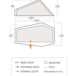Vango - F10 Hydrogen Air - 1-Personen Zelt