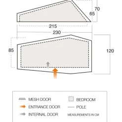 Vango - F10 Neon UL 1 - 1-Personen Zelt