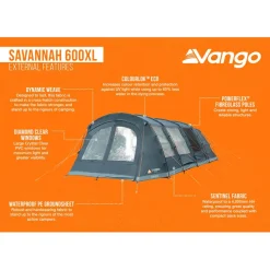 Vango - Savannah 600XL Package - Gruppenzelt