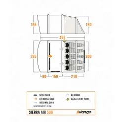 Vango - Sierra Air 500 - Gruppenzelt