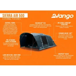 Vango - Sierra Air 500 - Gruppenzelt