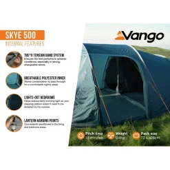 Vango - Skye 500 - Gruppenzelt