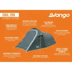 Vango - Soul 200 - 2-Personen Zelt