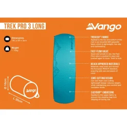 Vango - Trek Pro 3 Long - Isomatte