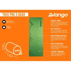 Vango - Trek Pro 3 Quad - Isomatte