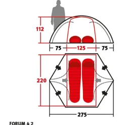 Wechsel - Forum 42 Unlimited Line - 2-Personen Zelt