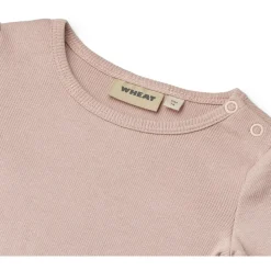 WHEAT - Kid's Rib T-Shirt L/S Ida - Longsleeve