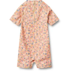 WHEAT - Kid's Swimsuit S/S Cas - Lycra