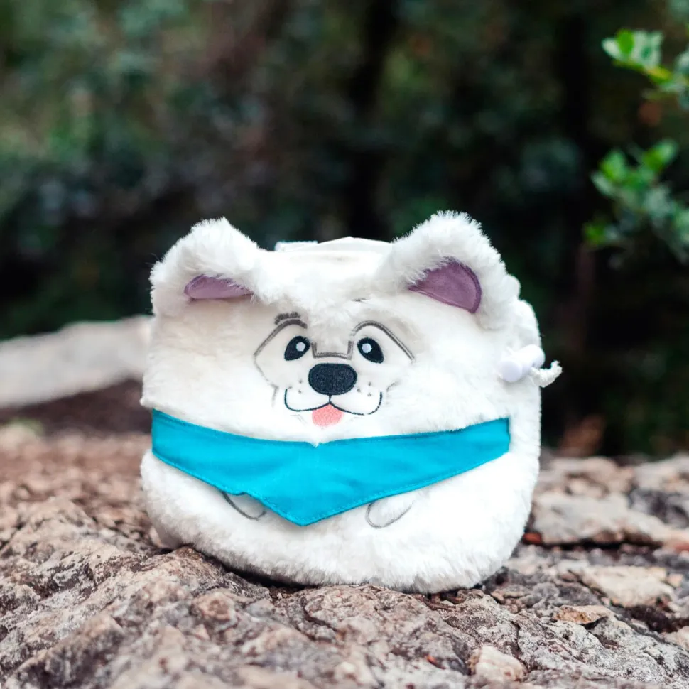YY Vertical - Chalk Bag Samoyed Dog - Chalkbag