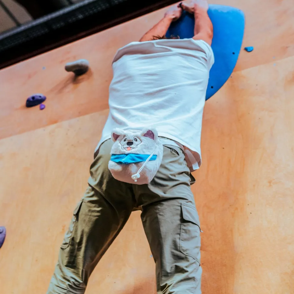 YY Vertical - Chalk Bag Samoyed Dog - Chalkbag